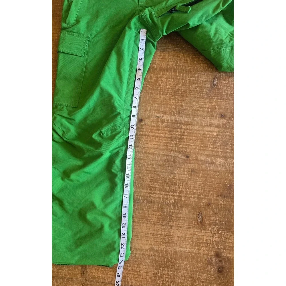 Burton DryRide green youth snow pants size medium EUC - Picture 4 of 12
